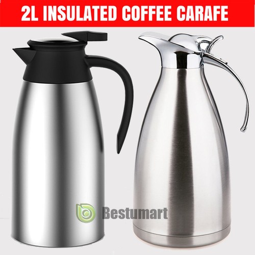thermos 2l stainless steel vacuum insulated carafe
